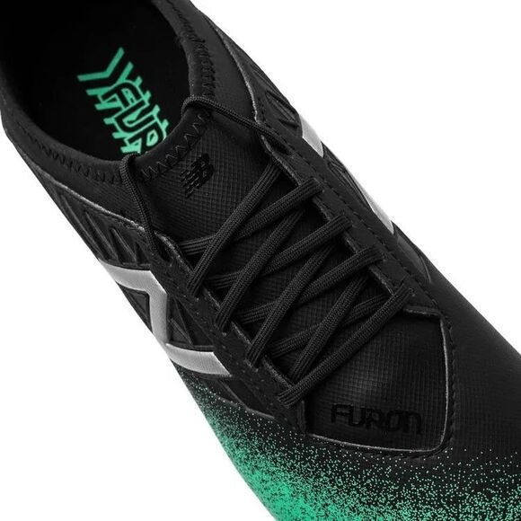 **New Balance Men's Furon V5 Destroy FG MSFDFNB5 Neon Emerald/Black/Gray US12.5M - Picture 5 of 9
